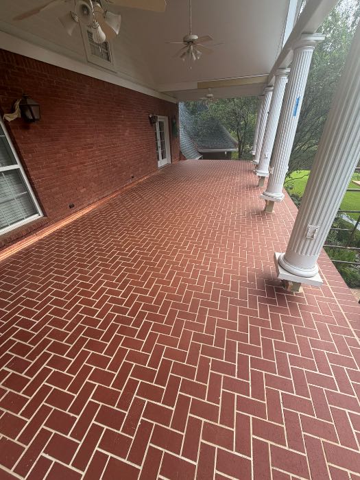 Install new brick paper herringbone pattern floor in Pearl, MS, photo 4
