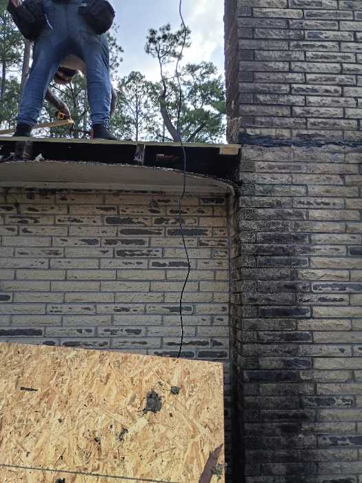 Replacing soffit board and 2x4s in Magee, MS, photo 2