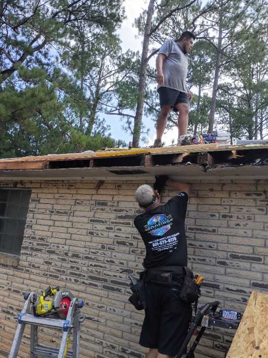 Replacing soffit board and 2x4s in Magee, MS, photo 3