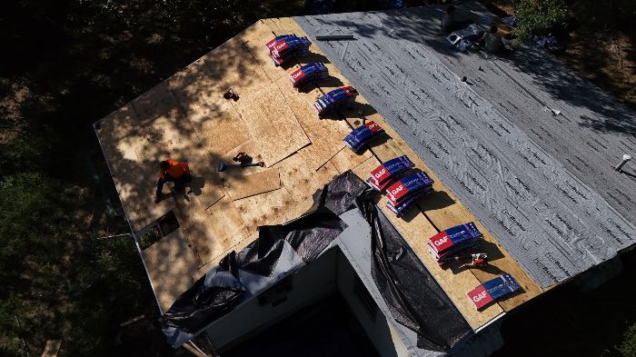 Install new GAF HDZ warranty covered roof replacement in Terry, MS
