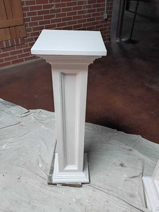 Painting wooden stands in Richland, MS, photo 4
