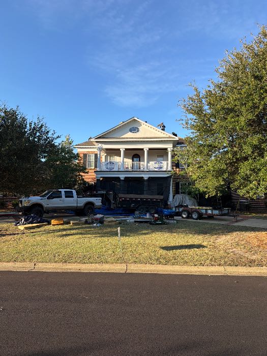 Complete roof replacement with GAF certified system in Flowood, MS