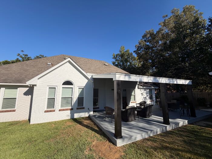 Lean too addition on back of house in Brandon, MS, photo 2