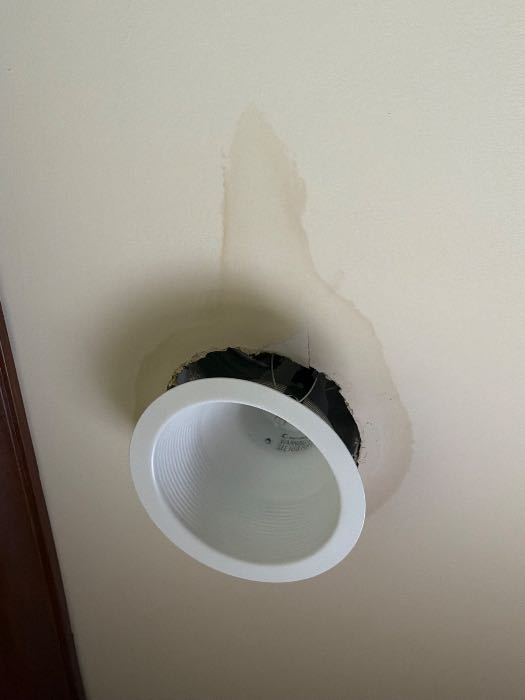 Interior bathroom paint and drywall repair in Flowood, MS