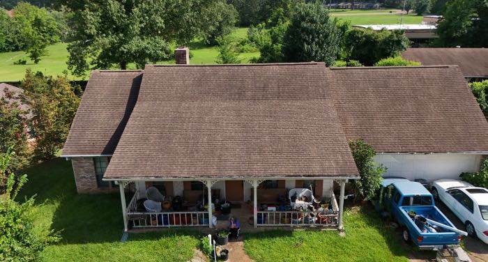 GAF roof replacement, siding, soffit and repaint in Clinton, MS