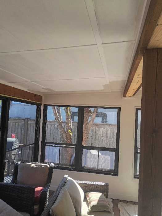 Painting the inside of the back porch in Brandon, MS, photo 2