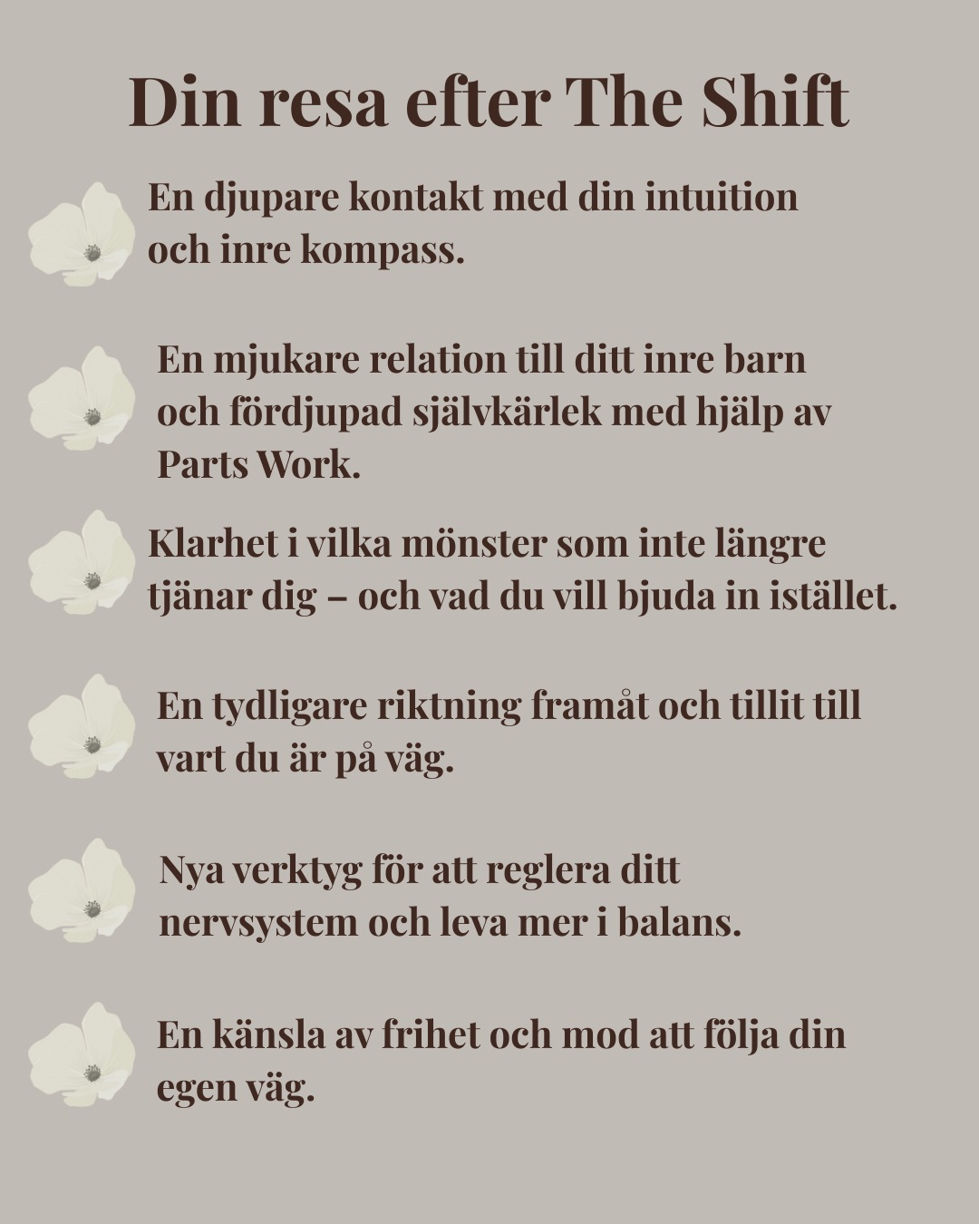 The Shift - kvinnocirklar