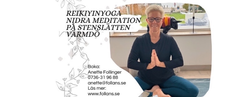 ReikiYinyoga med avslutande Nidra meditation