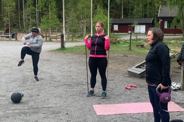 Utomhusträning i Kungälv Fontin💪🏻