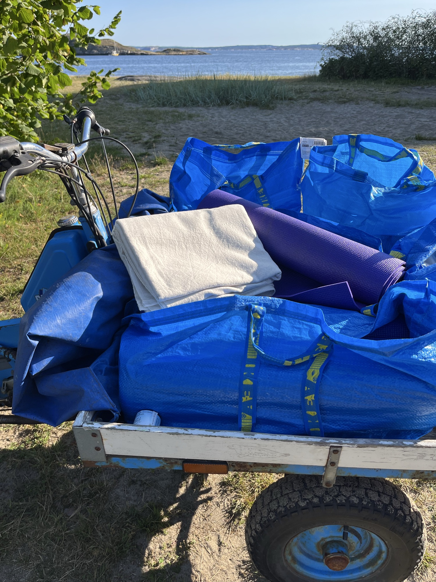 Sommaryoga med Aprill