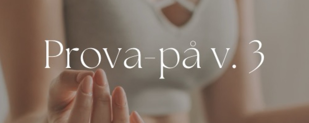 Prova - Återhämtningsyoga med Linda