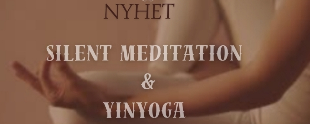 Nyhet SILENT IR Meditation & Yinyoga  Klippkort Drop-in