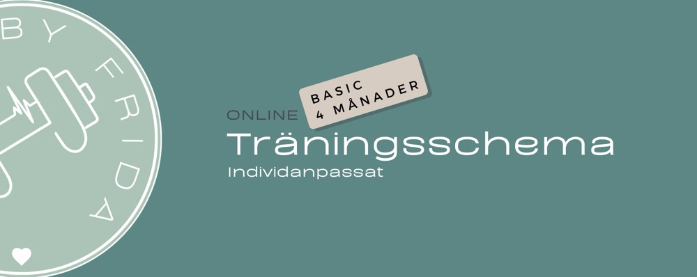 Boost basic - Träningschema 4 mån