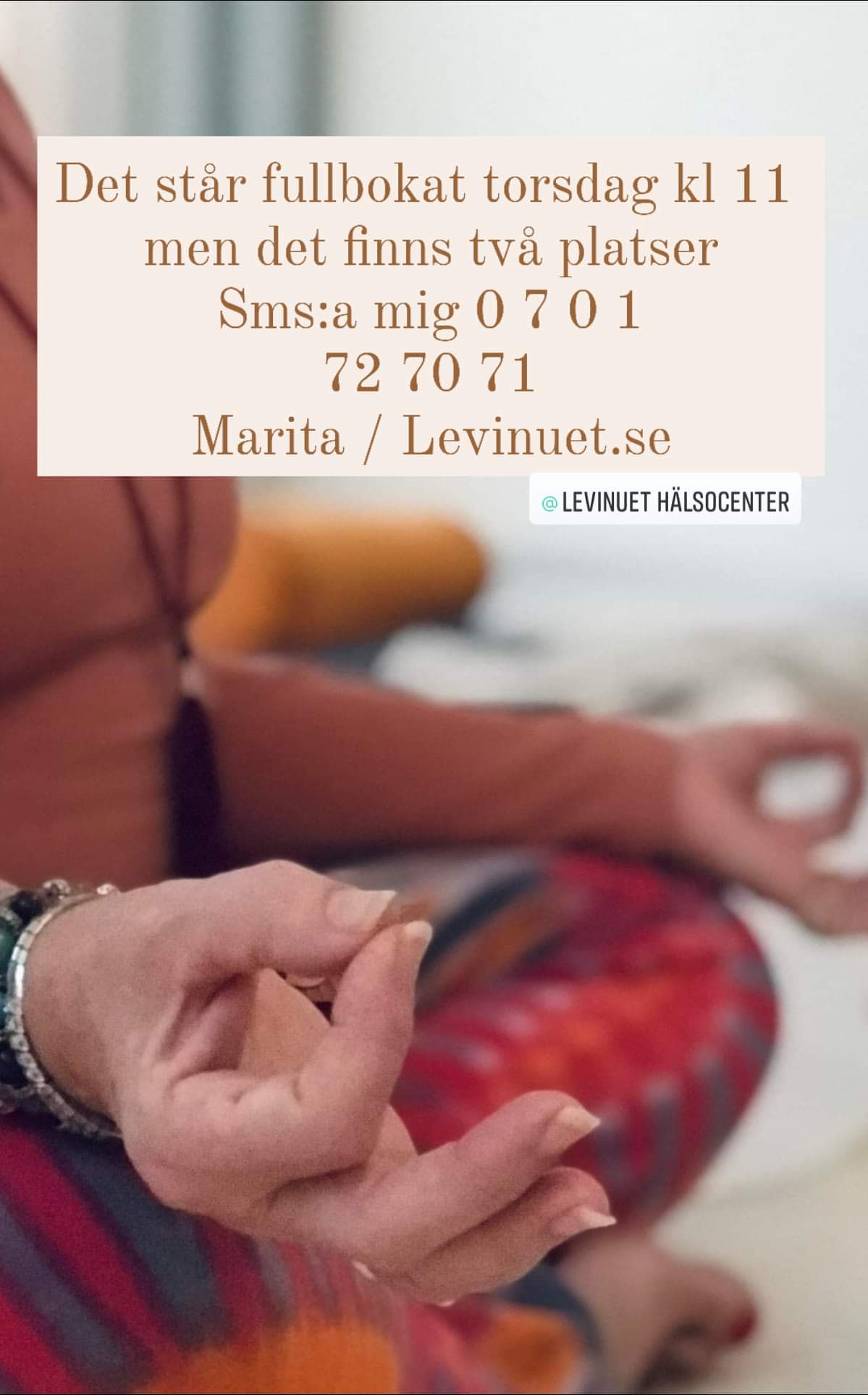 LeviNuets succéYogaMix medicinsk 90min Visby Gotland