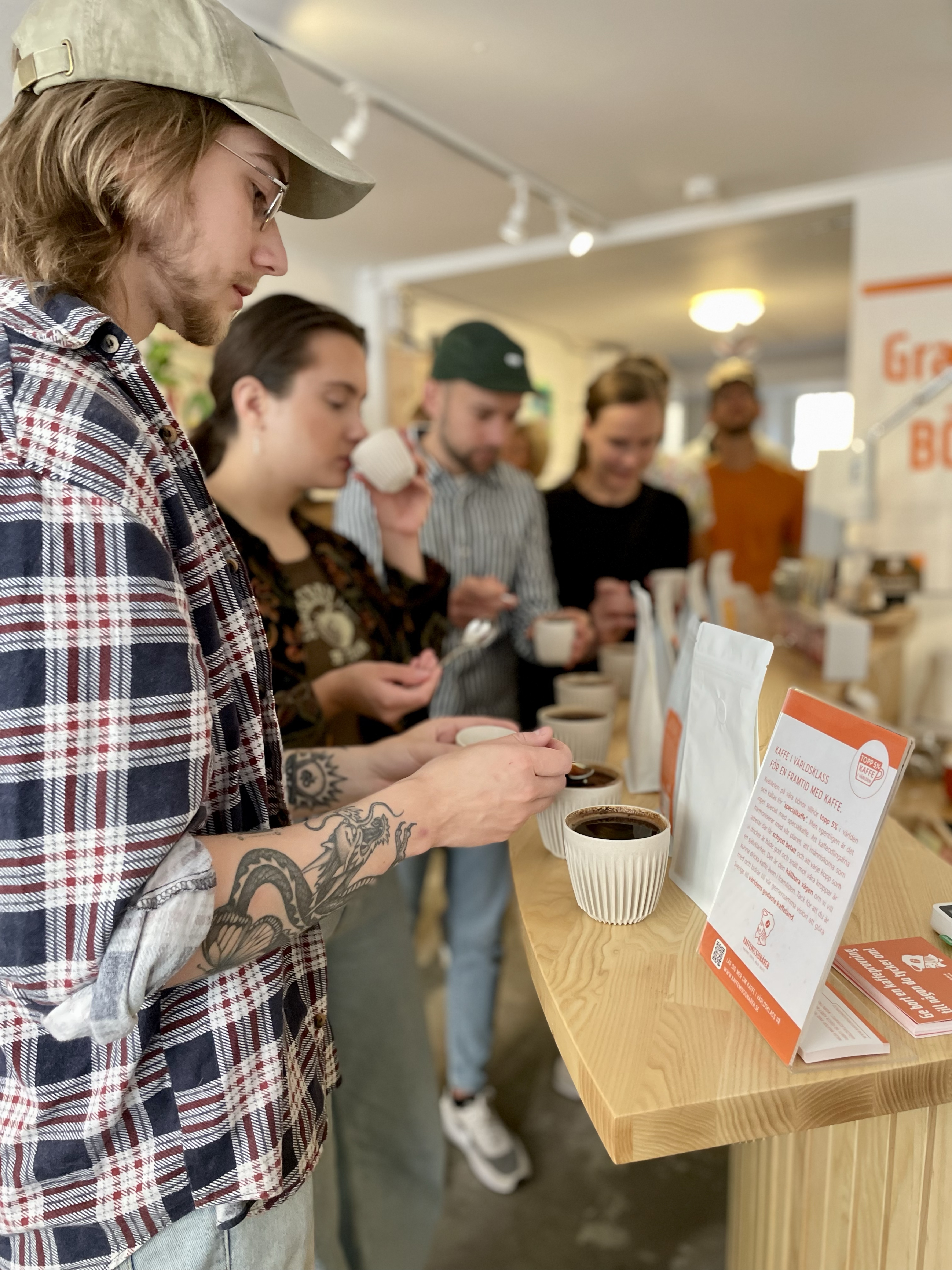 Kaffeprovning i Stockholm