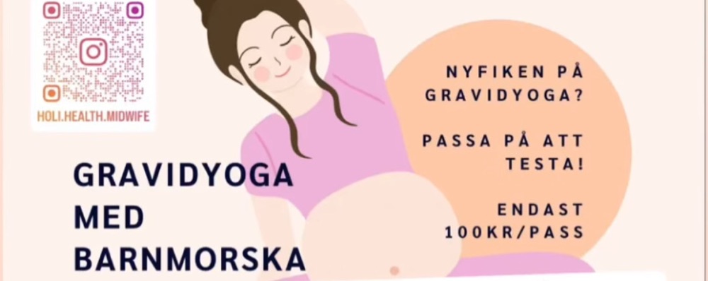 Gravidyoga med barnmorska