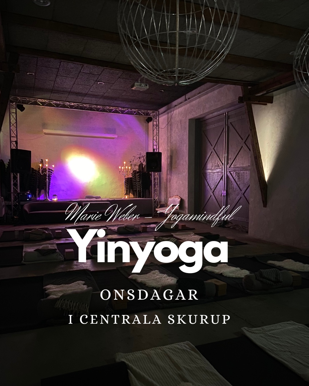 Yinyoga 9 tillfällen i Skurup