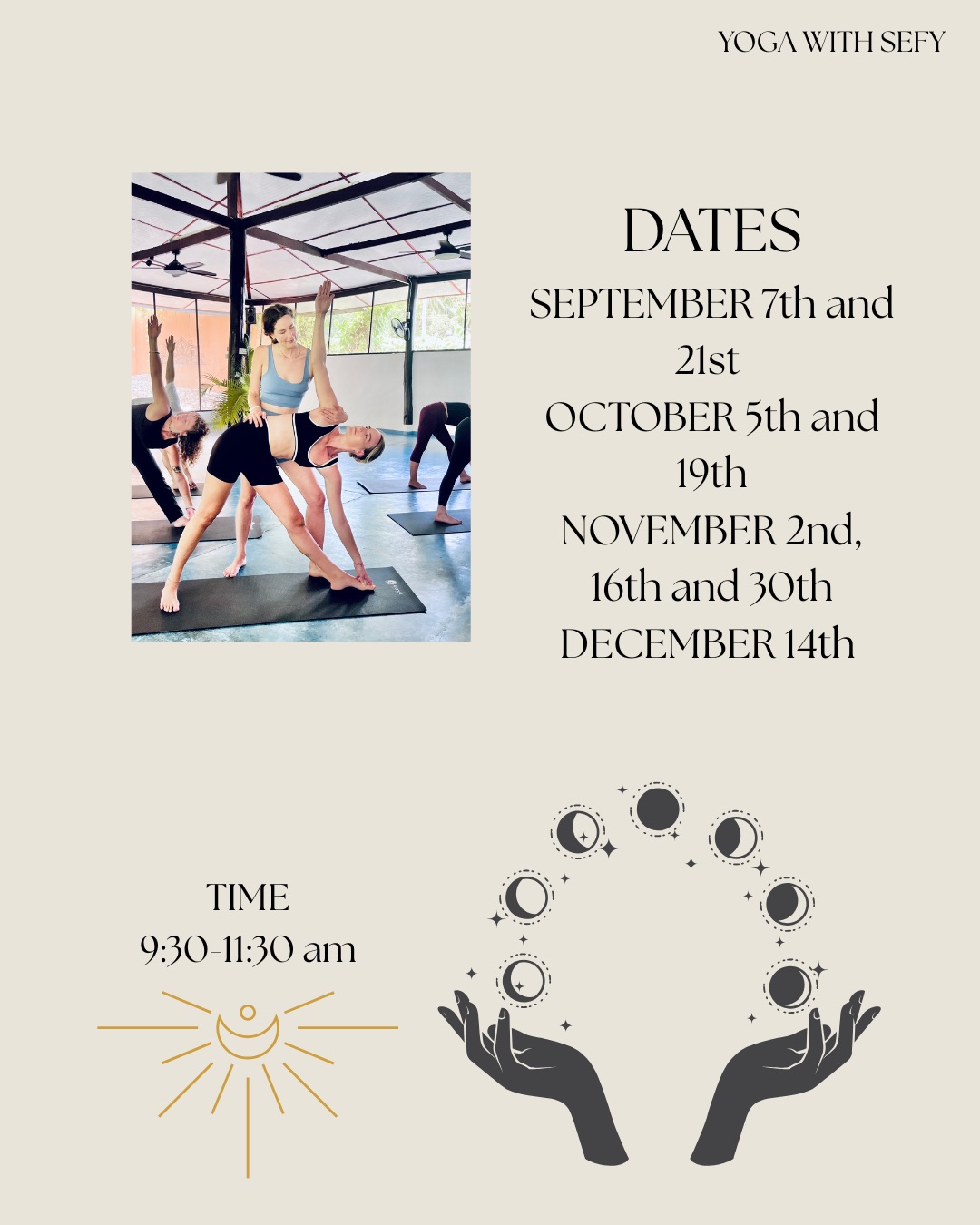 Yoga with the moon- yoga and circle get together for women
