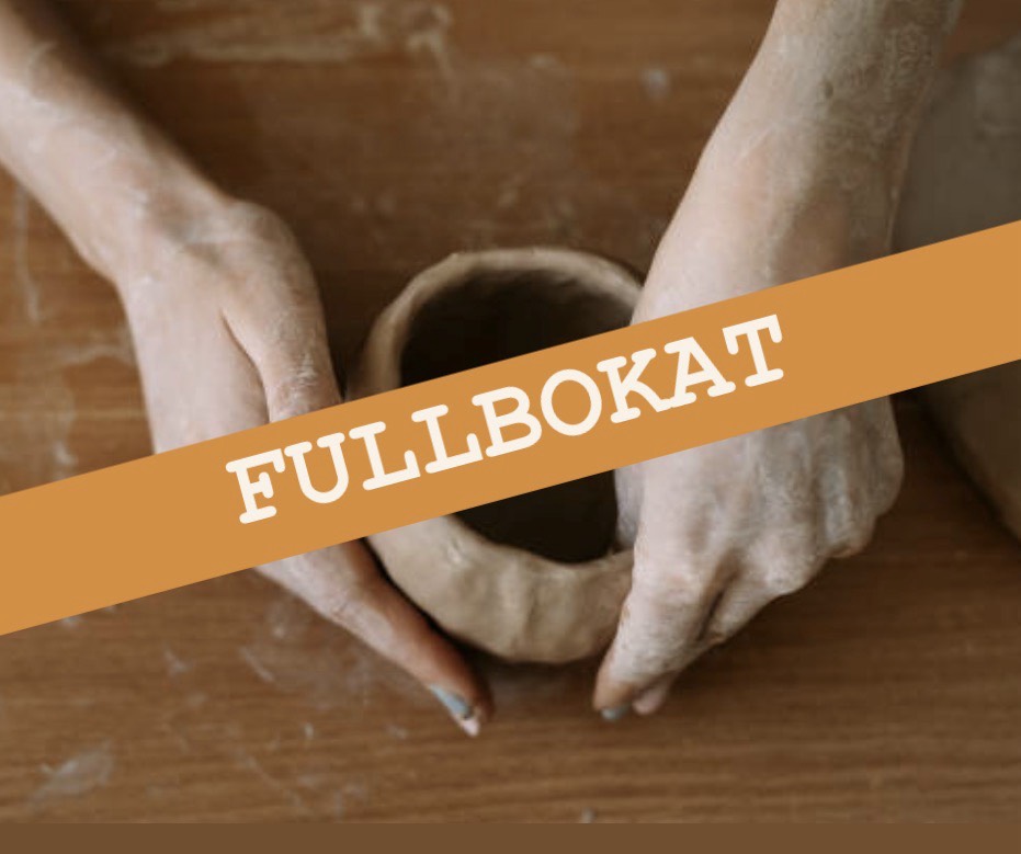 Keramik för nybörjare 20/5-17/6