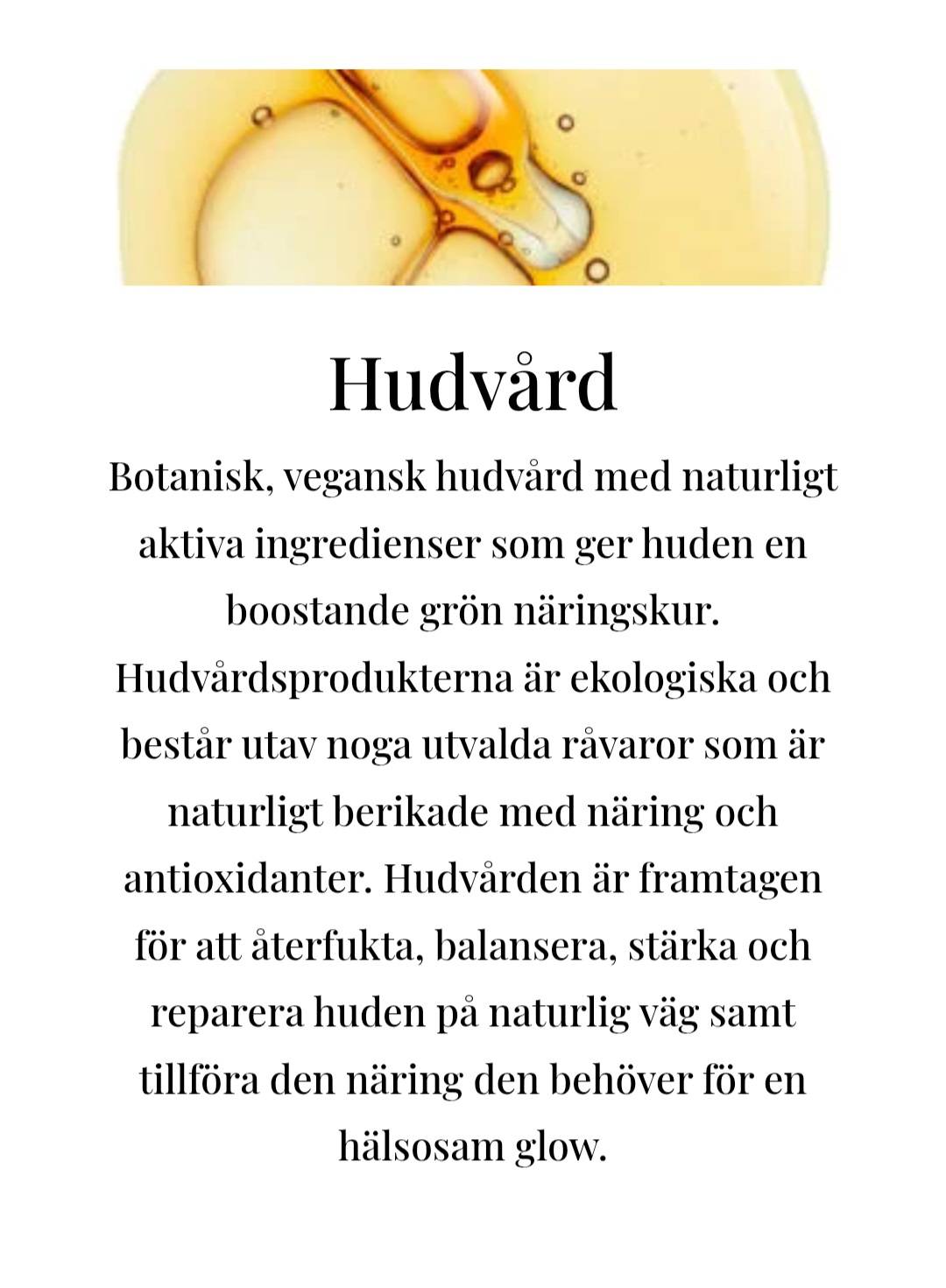 Event - Hudvård & smink från M Sweden Botanics