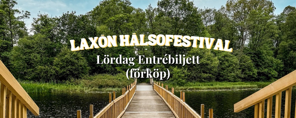Entrébiljett Lördag (förköp)
