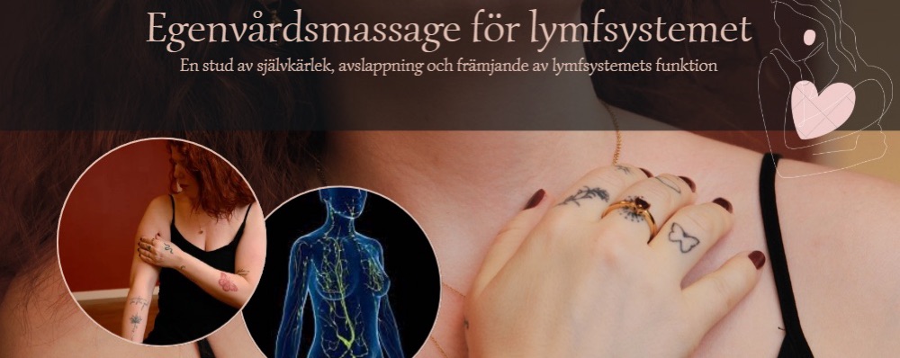 Egenvårdsmassage för lymfsystemet