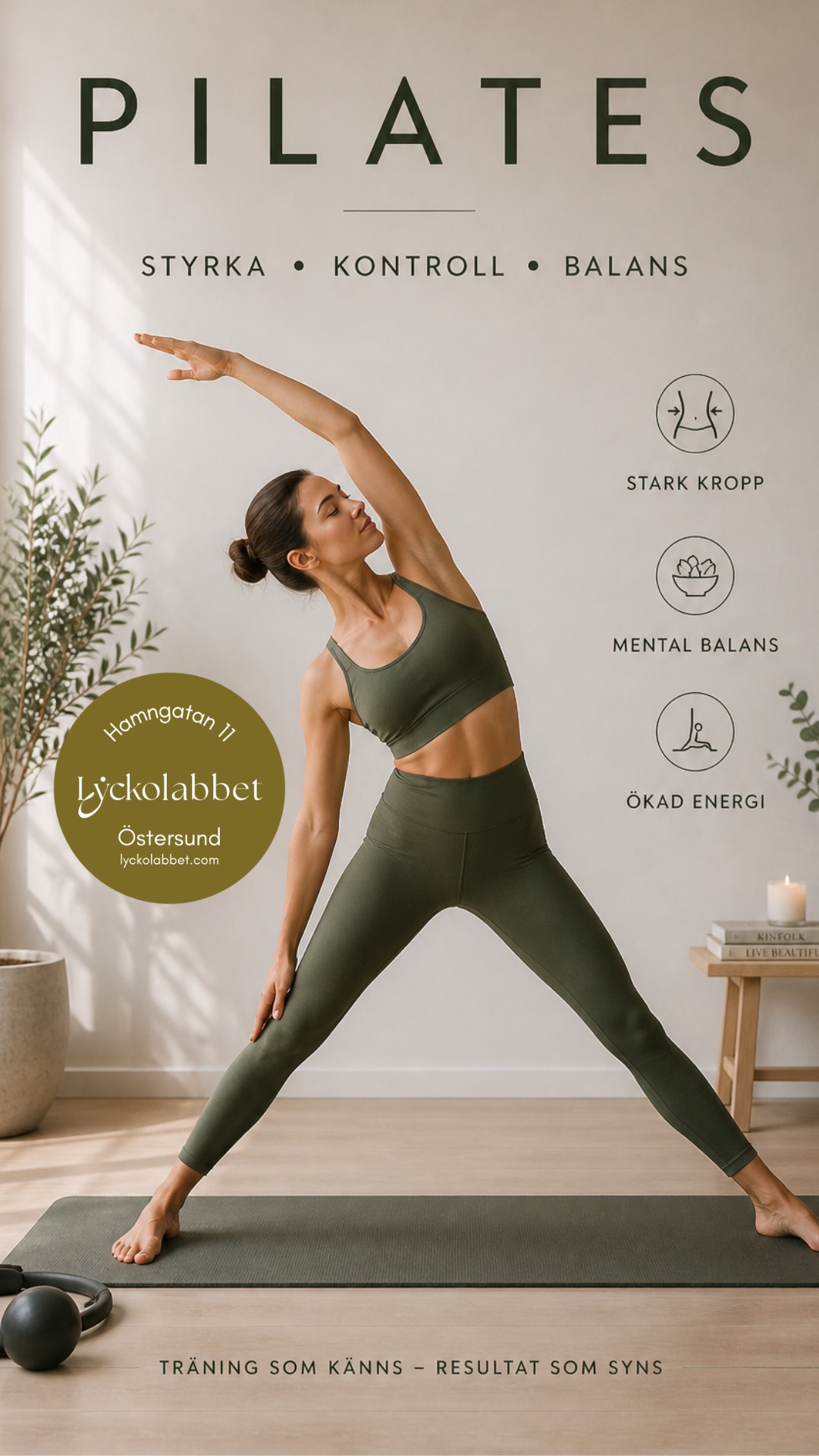 Pilates klass måndagar