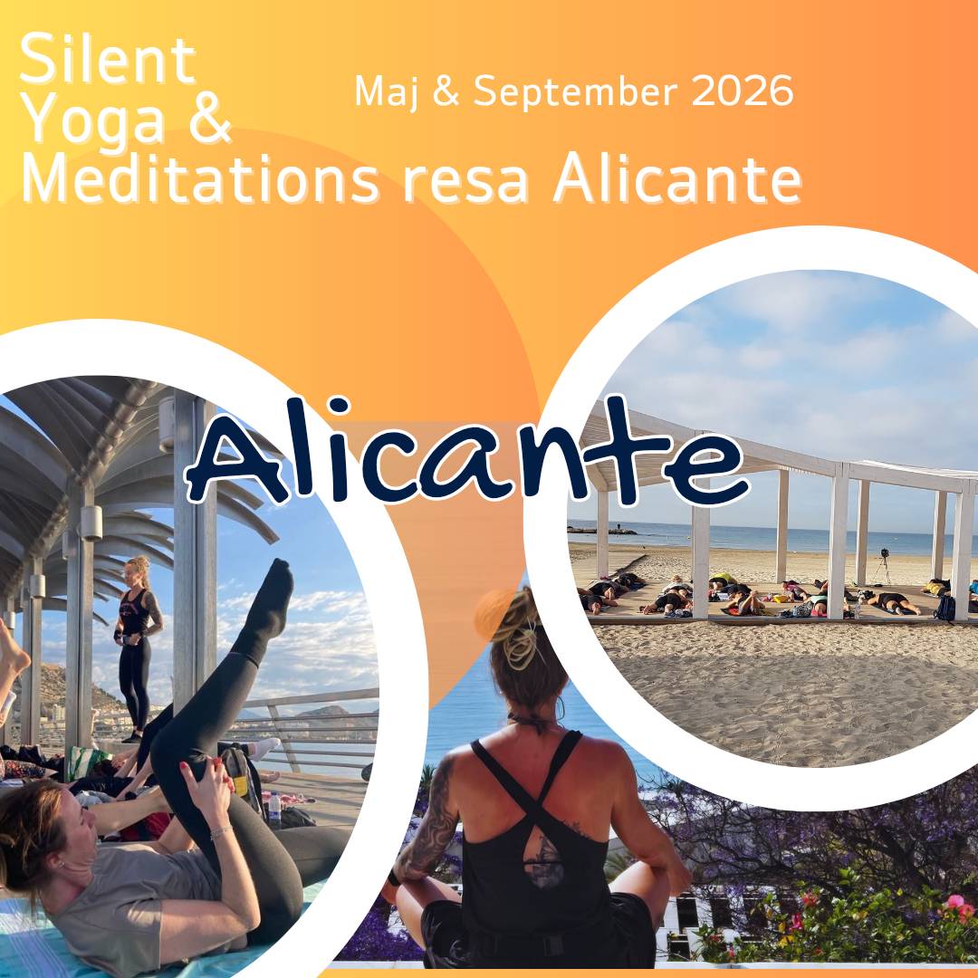 BOKA 3 dagar YOGA & Meditation Alicante Maj & September