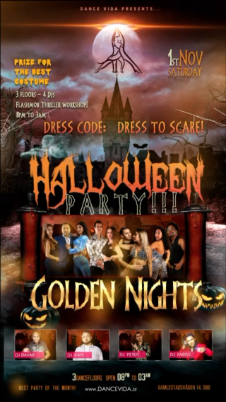 Halloween Party at Dance Vida