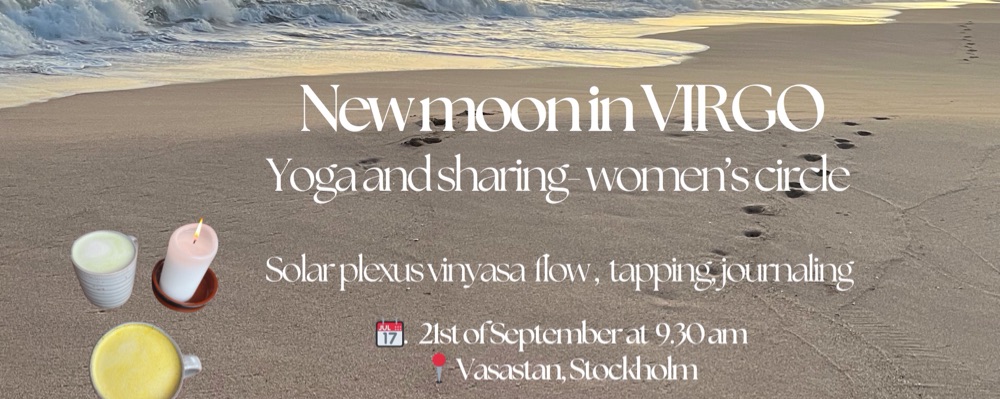 New moon in Virgo- yoga in Vasastan