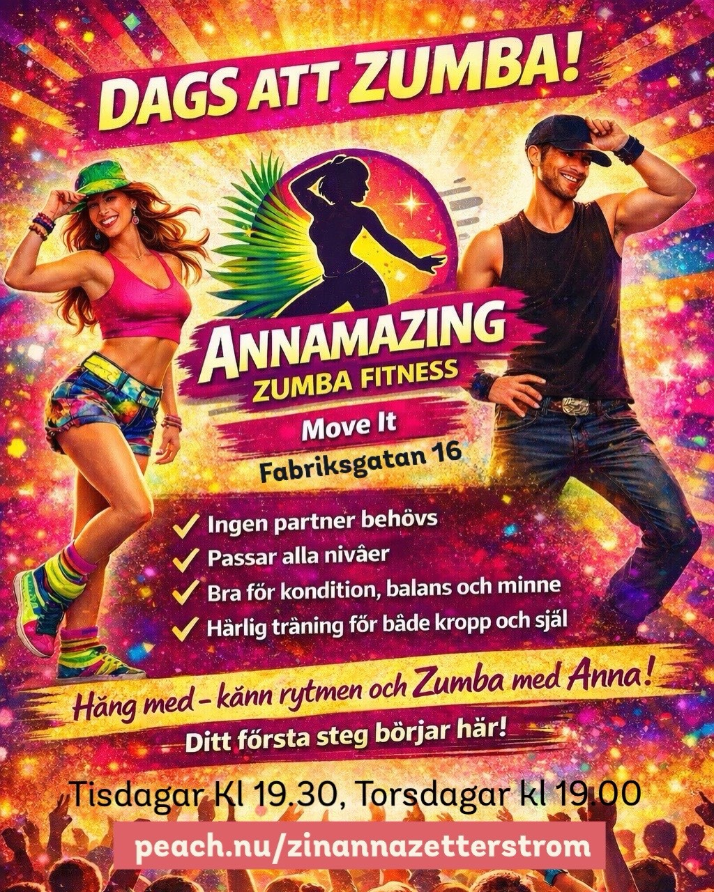 Zumba med Anna