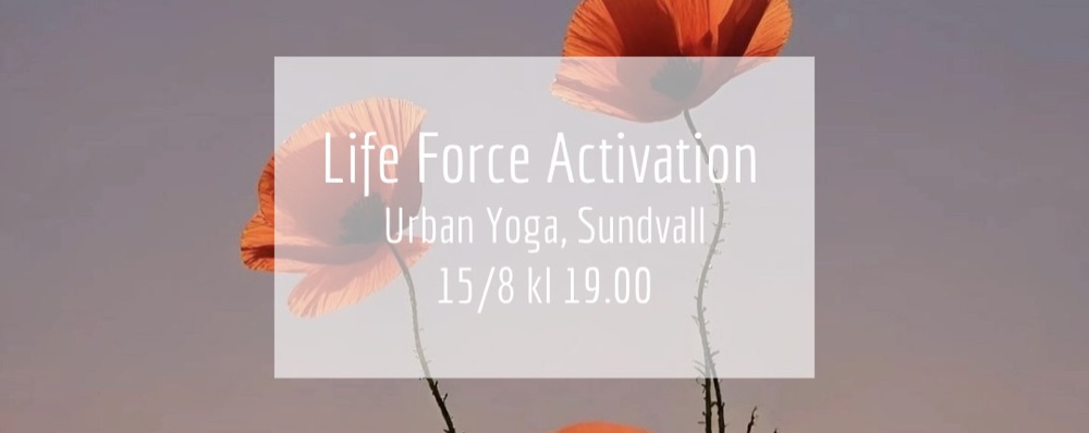 Life Force Activation, 15 Aug kl 19