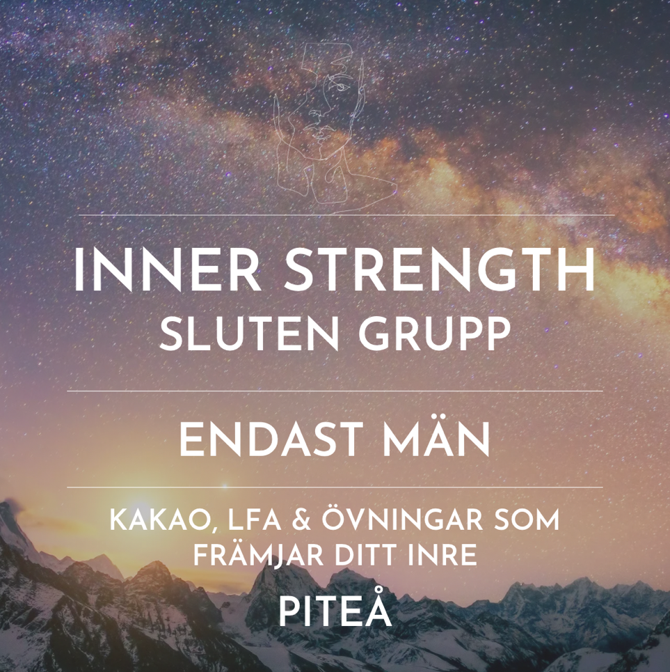 Life force activation - 5 tillfällen - endast män