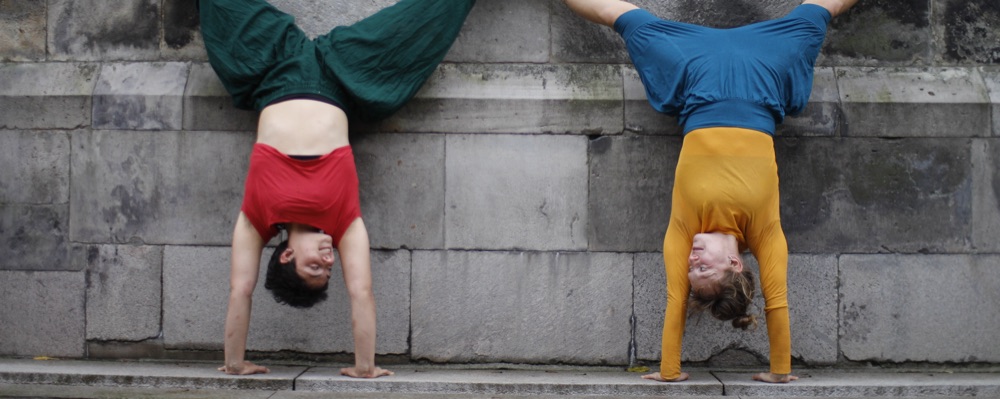 Headstand and handstand