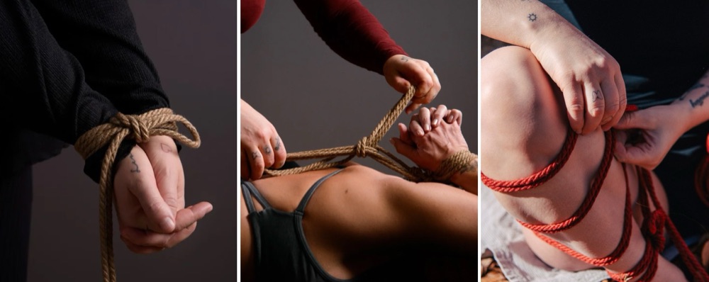 Shibari ENSKILD SKRÄDDARSYDD LEKTION