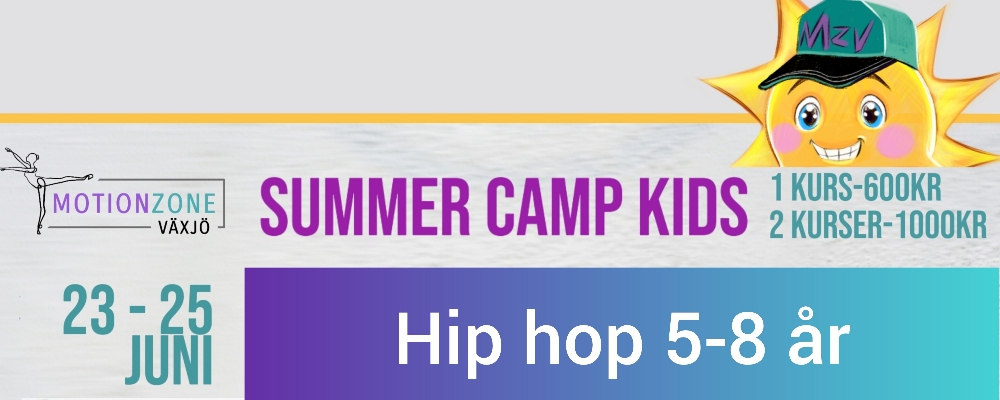 Summer Dance Camp Hip hop 5-8år (Early bird pris)
