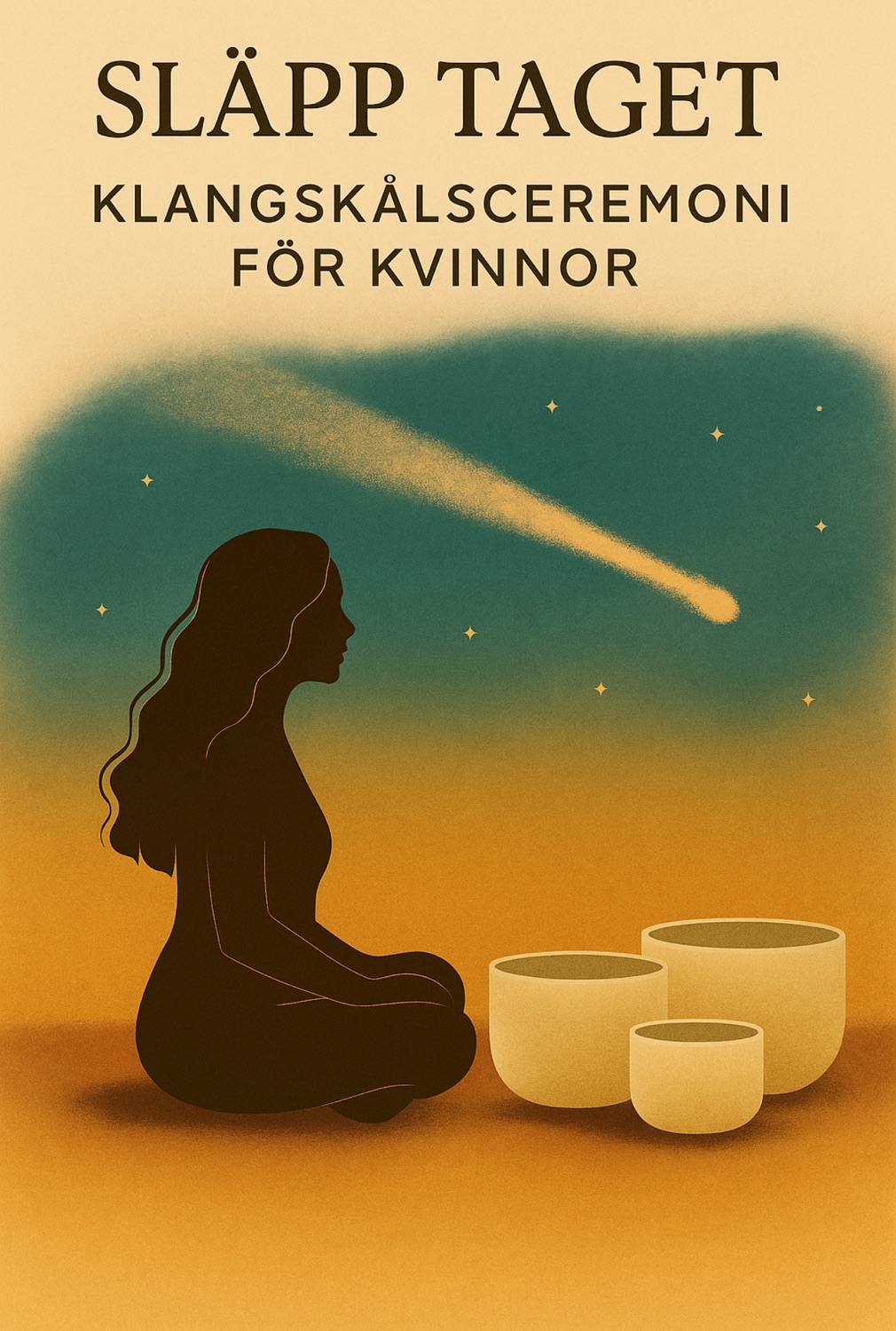 Klangskålscermoni för kvinnor