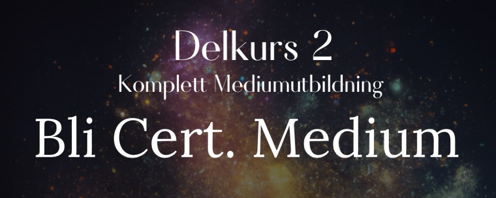 Mediumutbildning Delkurs 2 (kull 4)