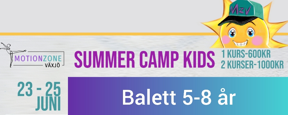 Summer Dance Camp Balett 5-8år (Early bird pris)