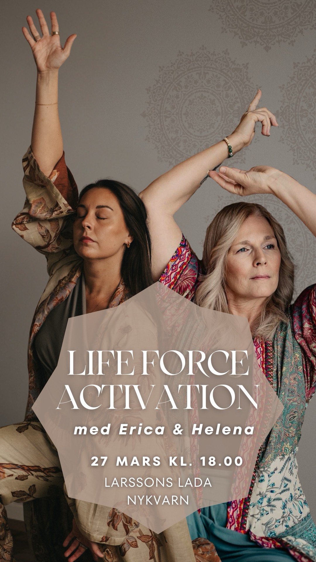 Life Force Activation (LFA) med Erica & Helena