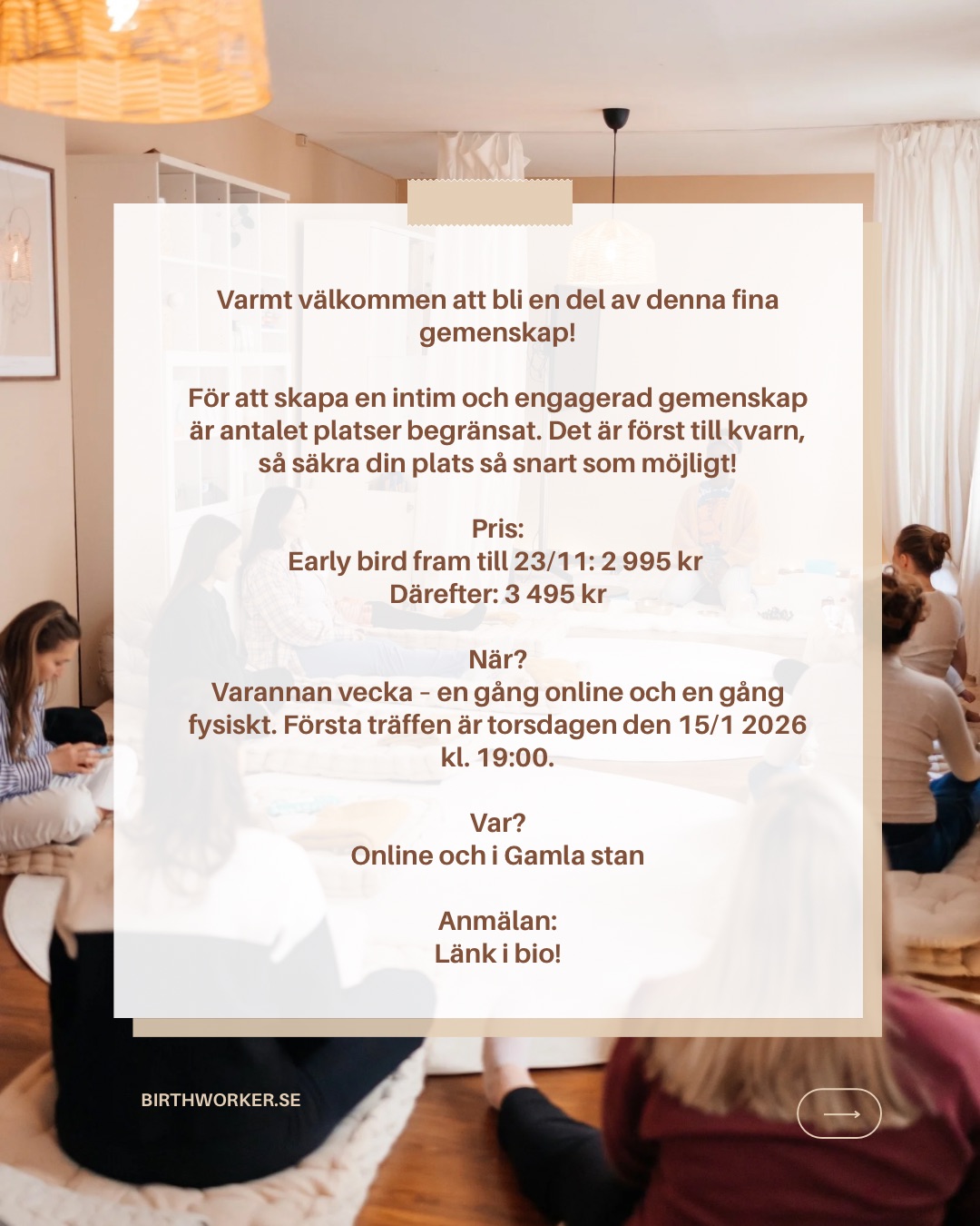 VÄNTELISTA Mammor i förändring (Näring & Gemenskap)