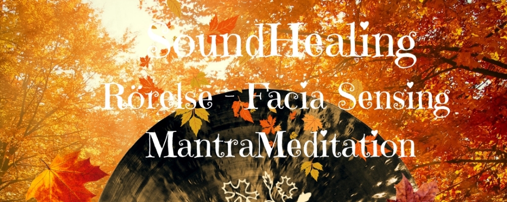 Höst Retreat med Fascia Sensing, Soundhealing och Mantra