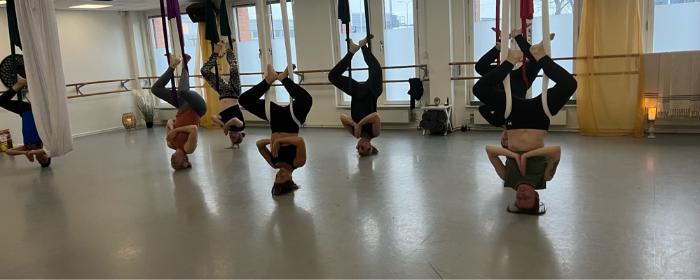 Aerial Yoga workshop - Ljuset finns inom dig