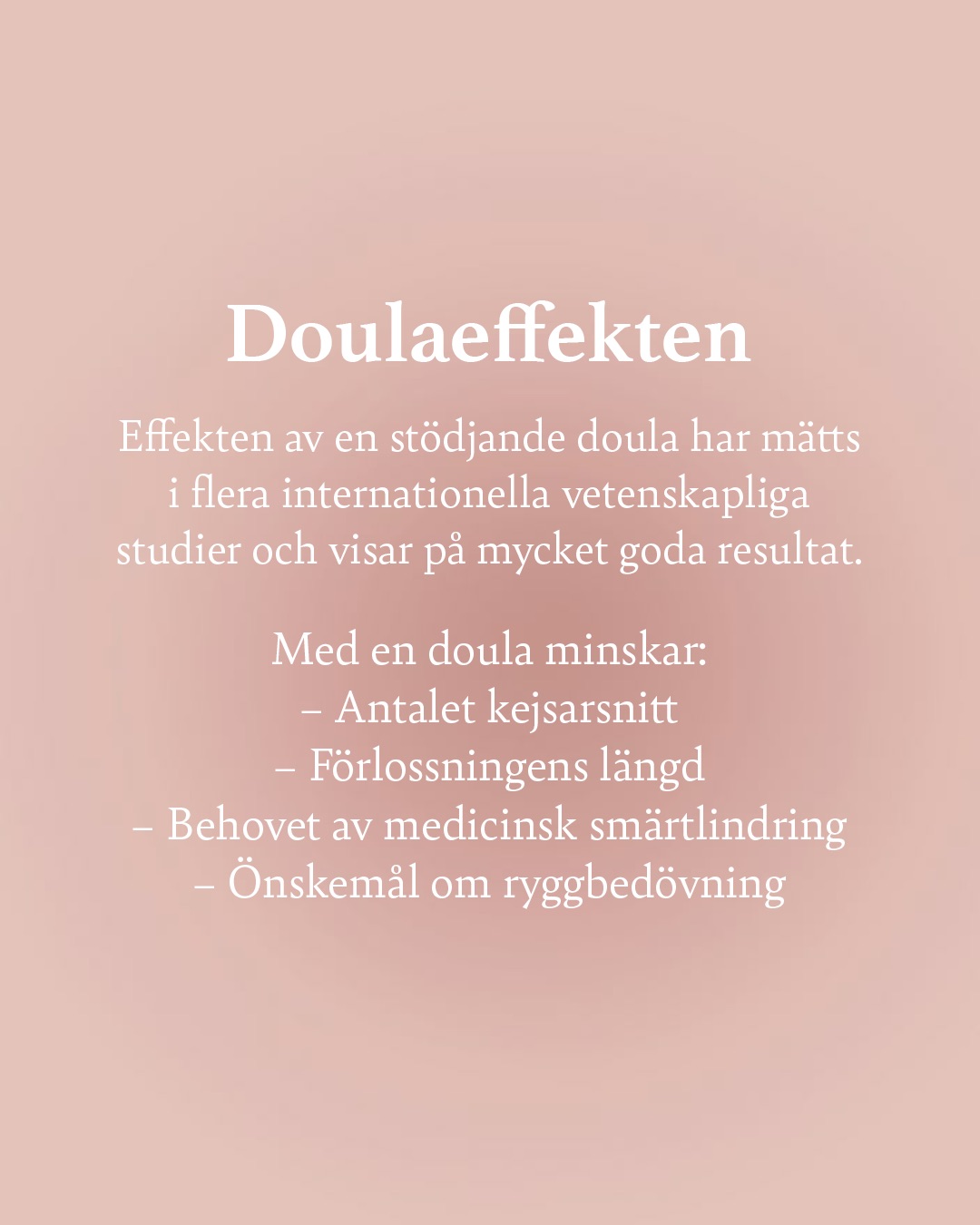 Doula före, under och efter graviditet