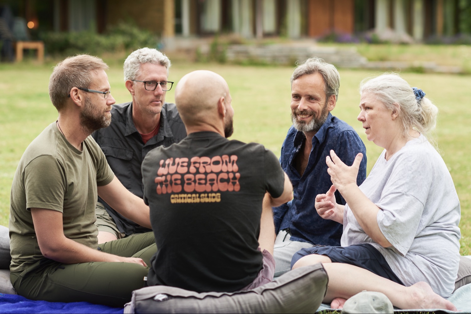 Relaterande i närvaro med Mattias