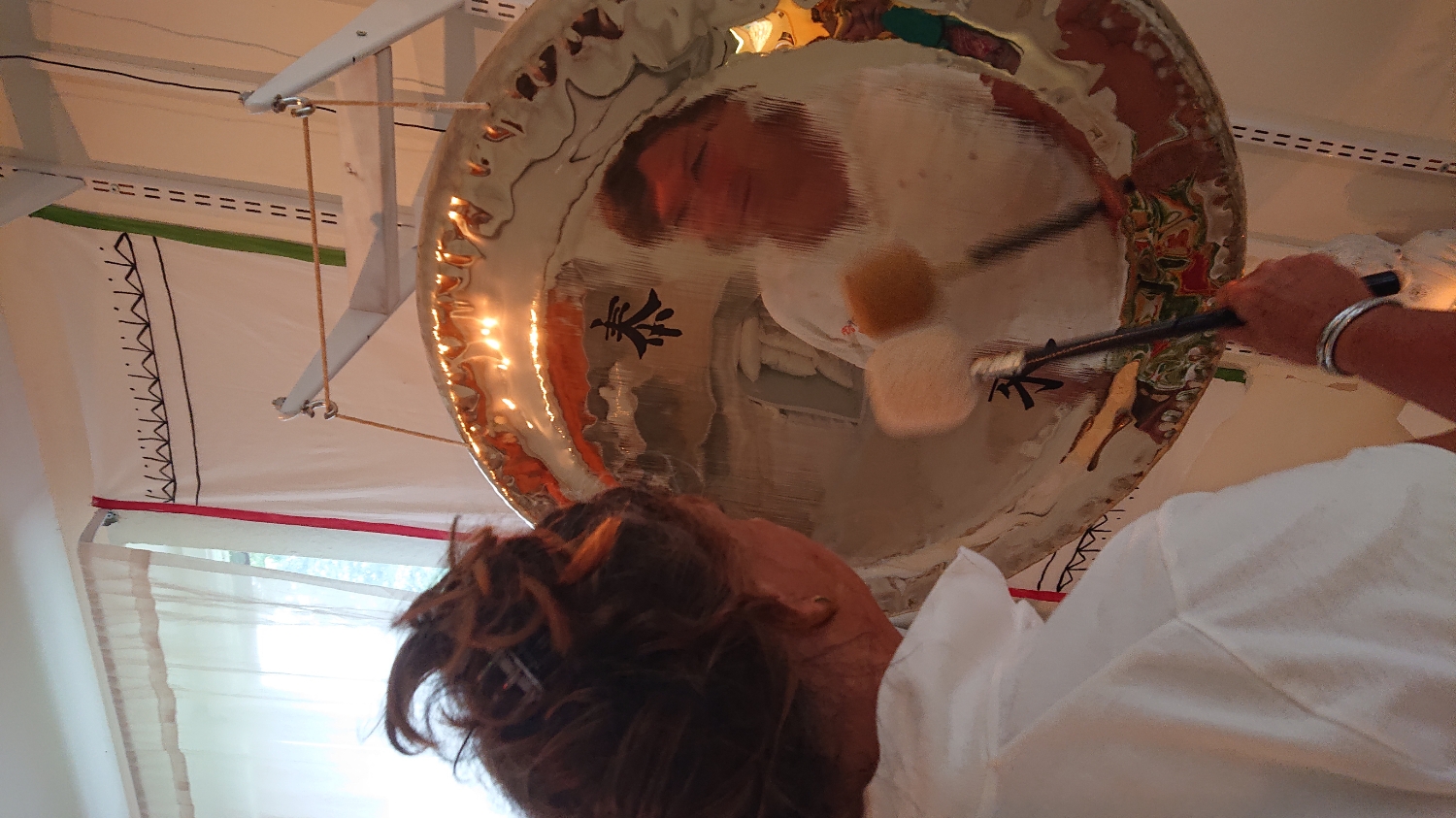 Djupgående avslappnande GONGBAD klangmeditation Visby