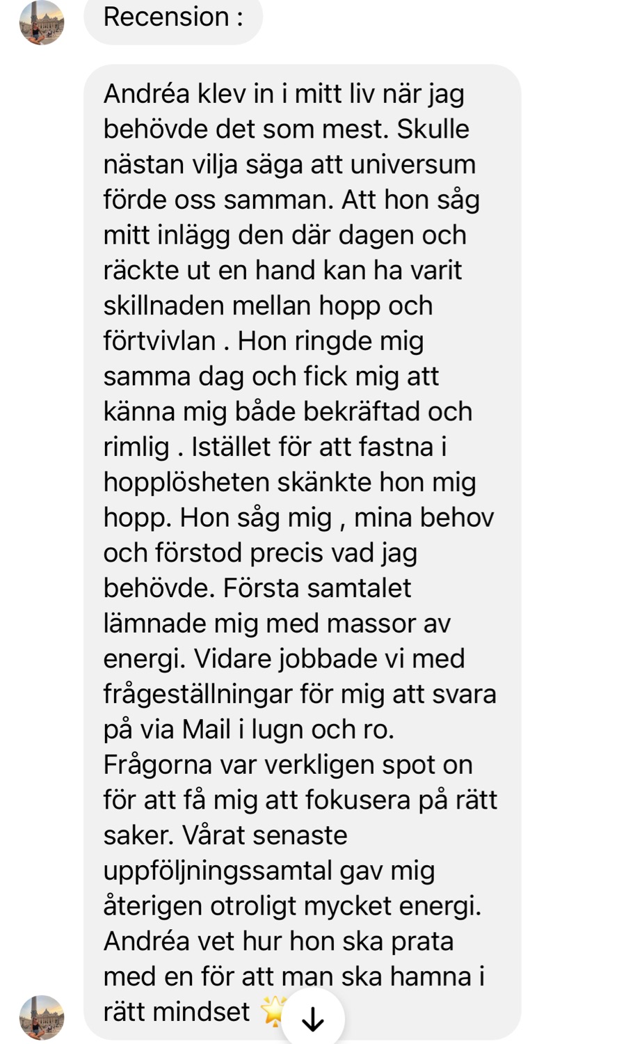 Gratis introsamtal inför 1:1 hormon/hälsocoaching