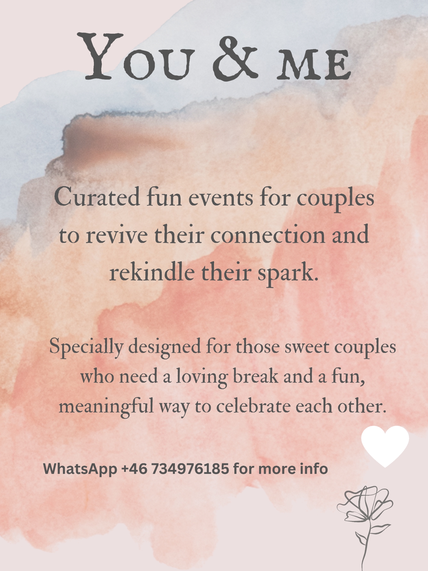 You&me- curated event for loving couples