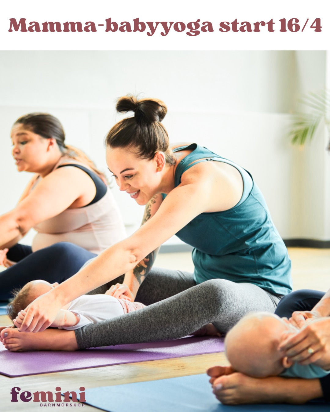 Drop-in Mamma-babyyoga 🌱