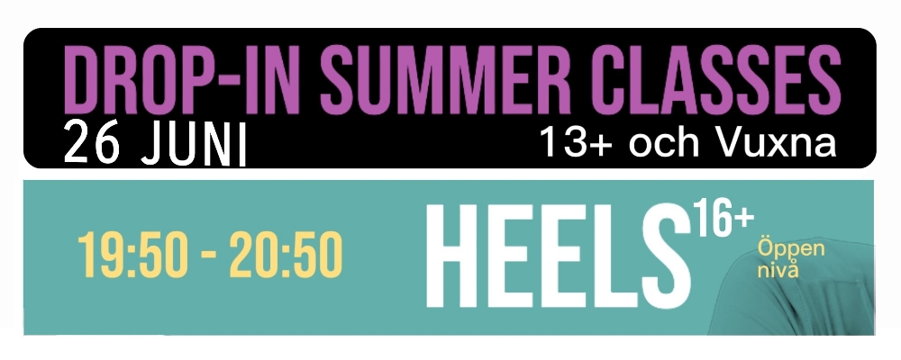 DROP-IN Heels 16+